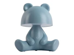 PRESENT TIME Lámpara De Mesa-Lámpara de mesa Oso - claro Azul