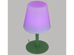 Atmosphera Lámpara de mesa para exteriores 16 x 34 cm Verde Clearance