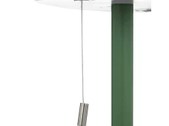 Atmosphera Lámpara de mesa para exteriores 16 x 34 cm Verde Clearance