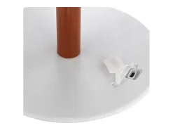 Hot Atmosphera Lámpara de mesa para exteriores 16 x 34 cm Marru00f3n