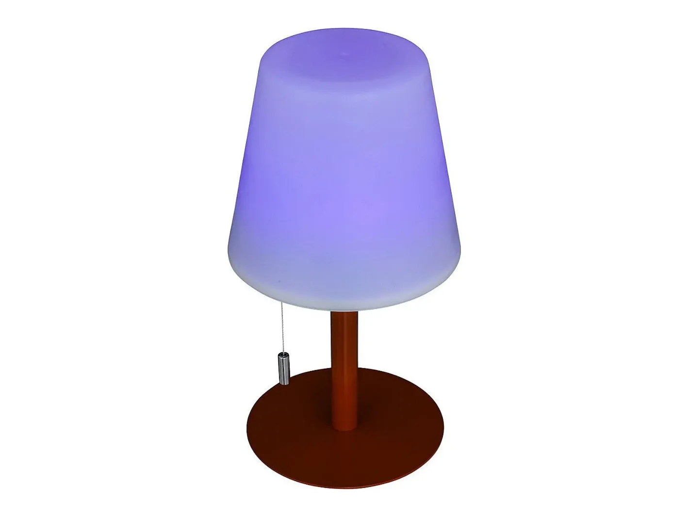 Hot Atmosphera Lámpara de mesa para exteriores 16 x 34 cm Marru00f3n