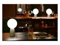 Outlet Lámpara de mesa recargable y regulable Olimpia Pro Copper Naranja