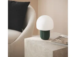 Clearance Ledkia Lámpara de Mesa Resina Nacune Verde