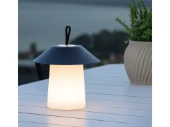 ebuy24 Lámpara De Mesa-Lámpara de mesa Rubu LED para exterior color . Negro