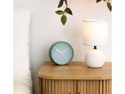 Atmosphera Lámpara de mesa Timeo blanco 24,5x13x13 cm Marfil New