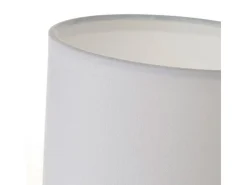Atmosphera Lámpara de mesa Timeo blanco 24,5x13x13 cm Marfil New