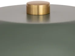 Best OZAIA Lámpara de mesa tipo seta de metal, D. 26 x Alt. 39 cm, , WINDY Verde