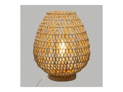 Atmosphera Lámpara De Mesa-Lámpara de mesilla Tressé Sable Beige