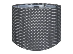 Best Sauthon Lámpara de mesilla con base de algodón Gris