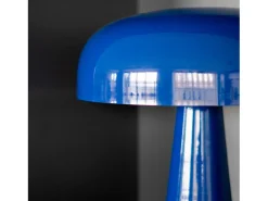 Best Rendez-Vous Déco Lámpara de metal oscuro - Livia Azul