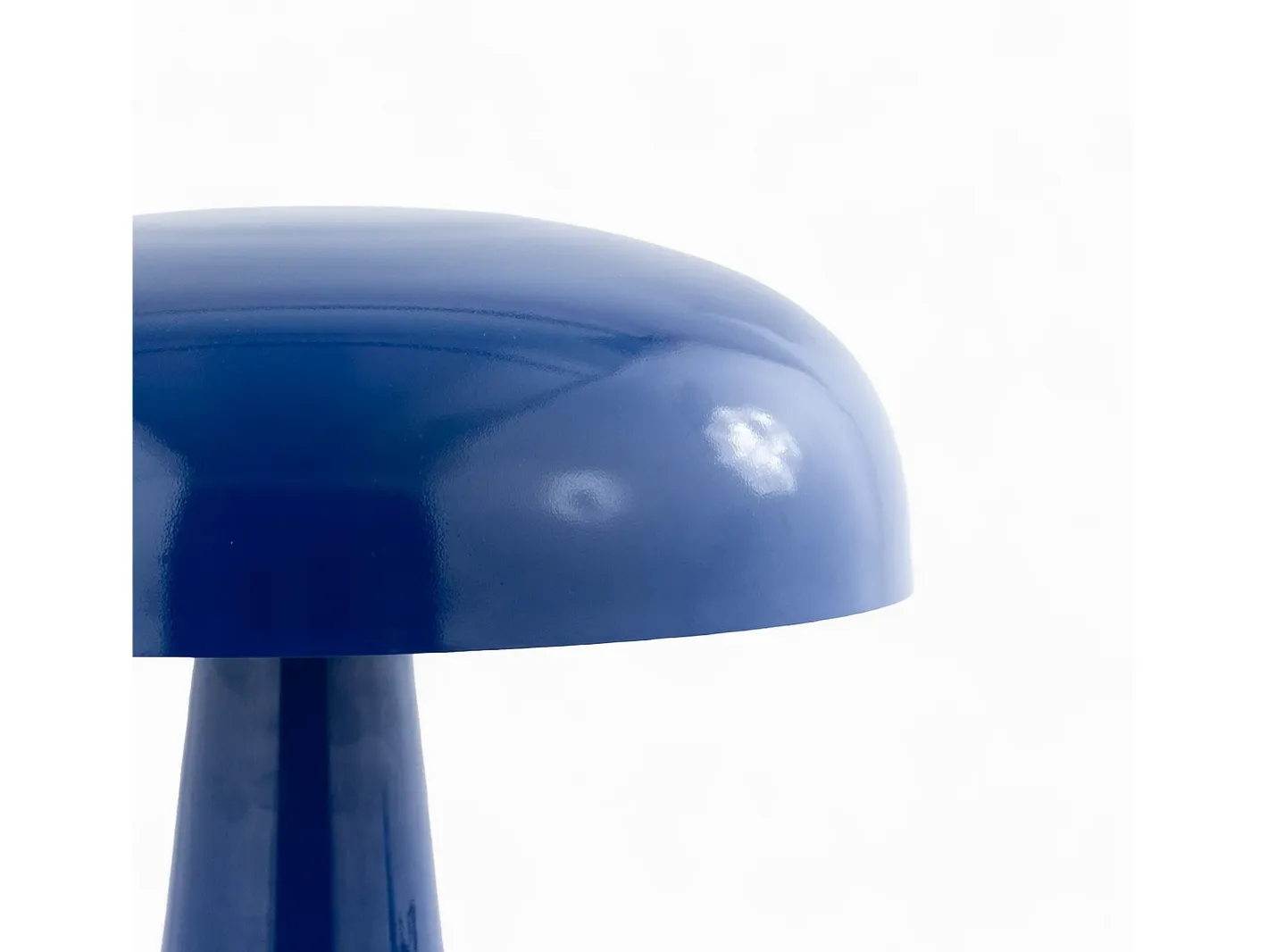 Best Rendez-Vous Déco Lámpara de metal oscuro - Livia Azul
