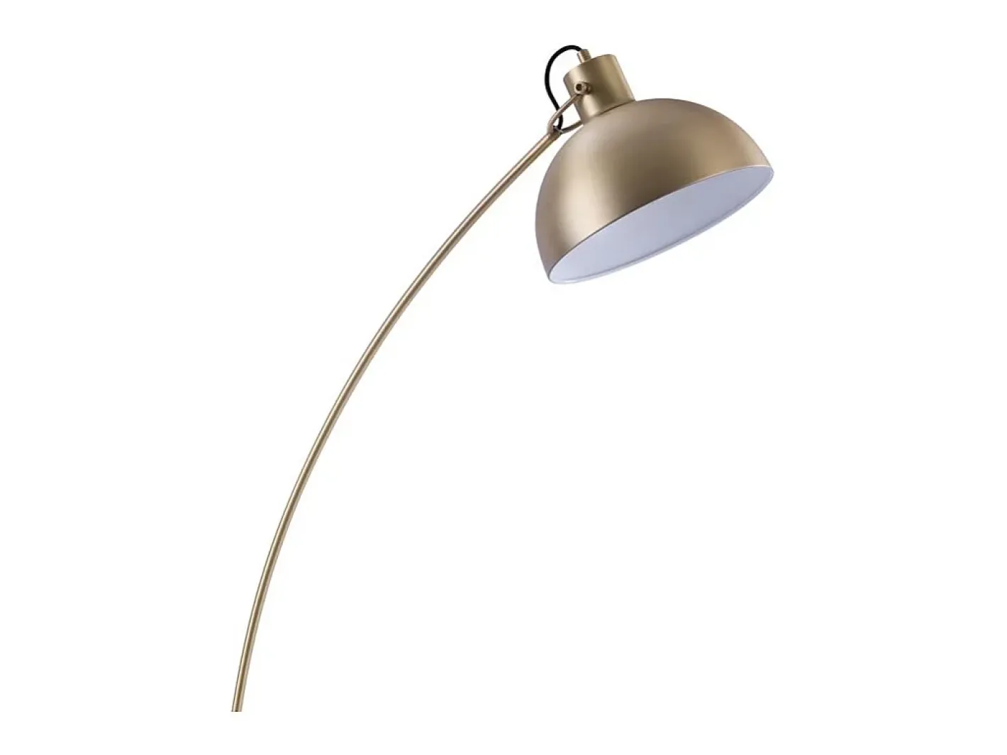 Rendez-Vous Déco Lámpara De Pie-Lámpara de metal de color latón - Jersey Dorado