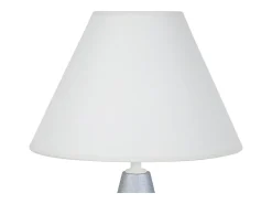 TOSEL Lámpara De Mesa-Lámpara de noche ,madera, , A 32xD22xP22cm Gris