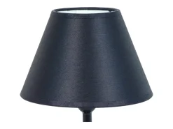 TOSEL Lámpara De Mesa-Lámpara de noche ,madera,nogal,A22x D 16xP16cm Negro / Marru00f3n