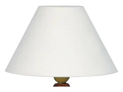 TOSEL Lámpara de noche ,madera,nogal,A26,5x D 18xP18cm Color natural oscuro Clearance