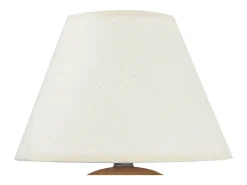 TOSEL Lámpara De Mesa-Lámpara de noche ,madera,natural,A47xD18xP 18cm Color natural claro