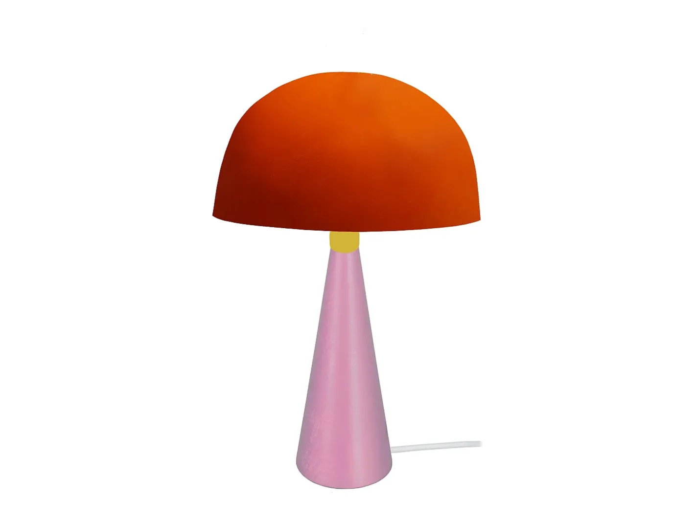 TOSEL Lámpara de noche ,metal,madera,,A37xD24,5xP24,5cm Naranja Hot