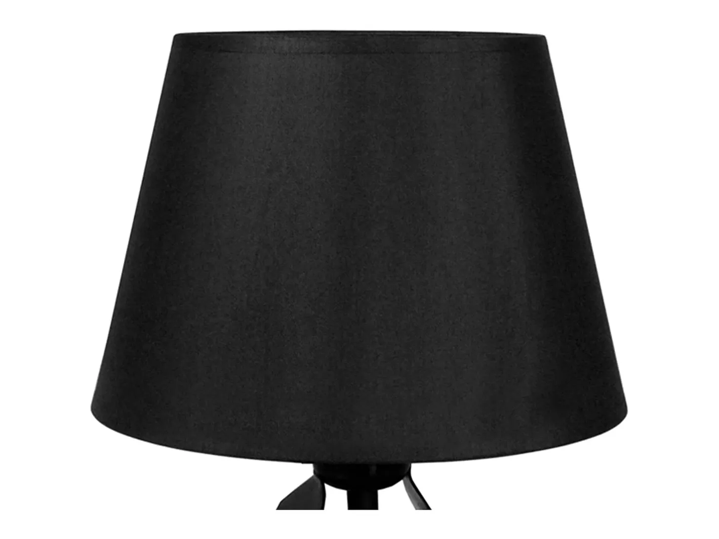 Online TOSEL Lámpara de noche ,metal, , A29xD28xP 28cm Negro