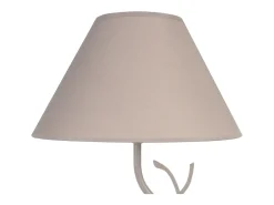 TOSEL Lámpara de noche ,metal, ,A41xD25xP25cm Gris Best