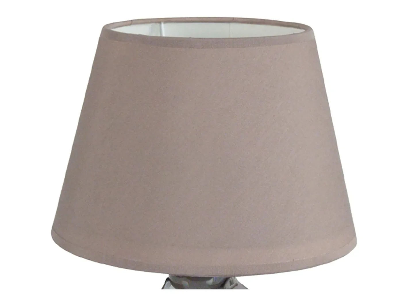 Best TOSEL Lámpara de noche ,metal, ,A29xD18xP 18cm Gris