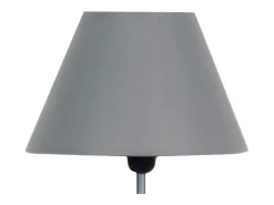 TOSEL Lámpara de noche ,metal ,Aluminio ,A31xD22xP22cm Gris Hot