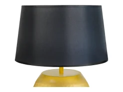 Clearance TOSEL Lámpara de noche ,metal, ,A37xD30xP30cm Dorado
