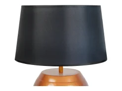 TOSEL Lámpara de noche ,metal,Bronce ,A37xD30xP30cm Cobrizo Discount