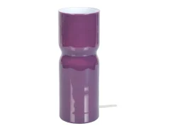 Discount TOSEL Lámpara de noche ,vidrio, ,A27xD10xP10cm Violeta