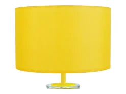 TOSEL Lámpara de noche ,vidrio,AMARILLO,A30xD25xP25cm Amarillo claro Online
