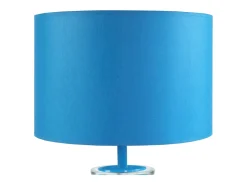 TOSEL Lámpara De Mesa-Lámpara de noche ,vidrio, ,A30xD25xP25cm Azul