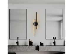 Menzzo Aplique Para Pared-Lámpara de pared - Black Negro