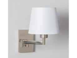 Ledkia Lámpara de Pared Articulable Aluminio Ugani Blanco Multicolor New
