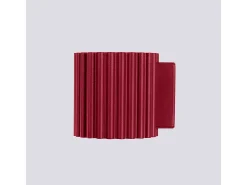 Sollux Lighting Lámpara De Pared Aura Minimalista De Aluminio - 1 Fuentes Luminosas - L.10 X A.10 Cm - Borgoña Rojo Discount