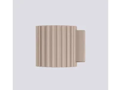 Sollux Lighting Aplique Para Pared-Lámpara De Pared Aura Minimalista De Aluminio - 1 Fuentes Luminosas - L.10 X A.10 Cm - Pardo Gris