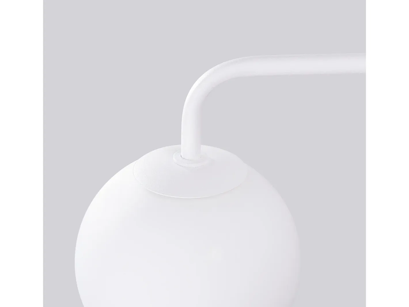 Sollux Lighting Aplique Para Pared-Lámpara de pared Bealy minimalista de acero/vidrio - 1 fuentes luminosas 3000K - L.10 x A.21 cm - Blanco