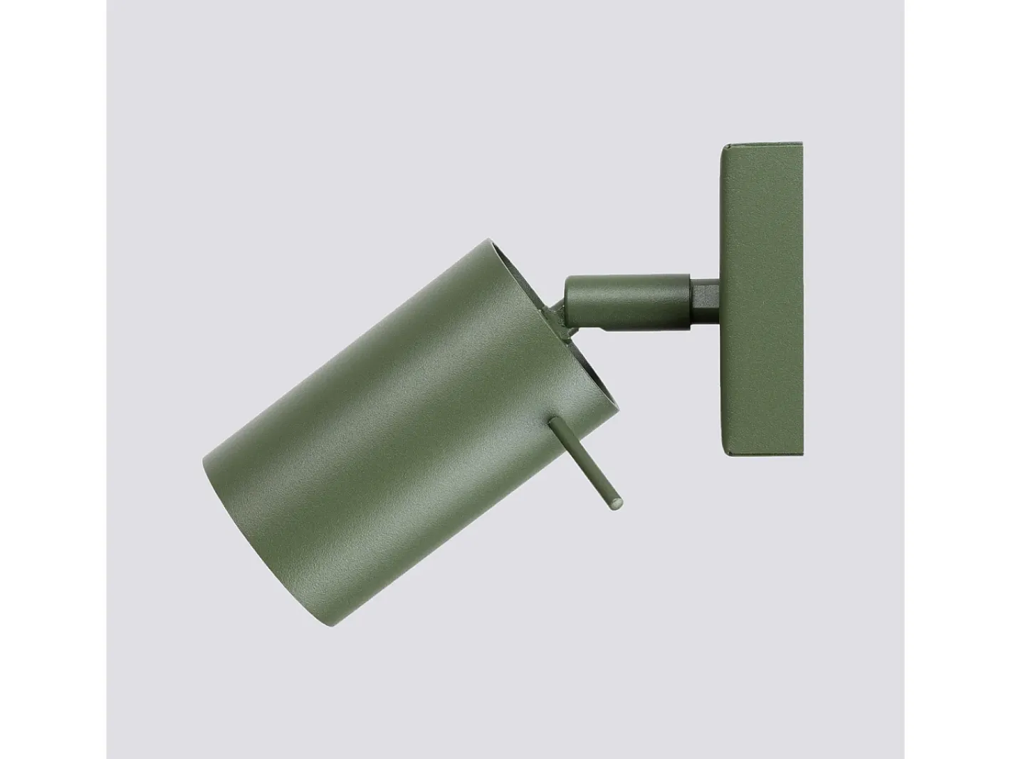 Sollux Lighting Lámpara de pared Briix moderno de acero - 1 fuentes luminosas 3000K - L.8 x A.8 cm - oliva Verde