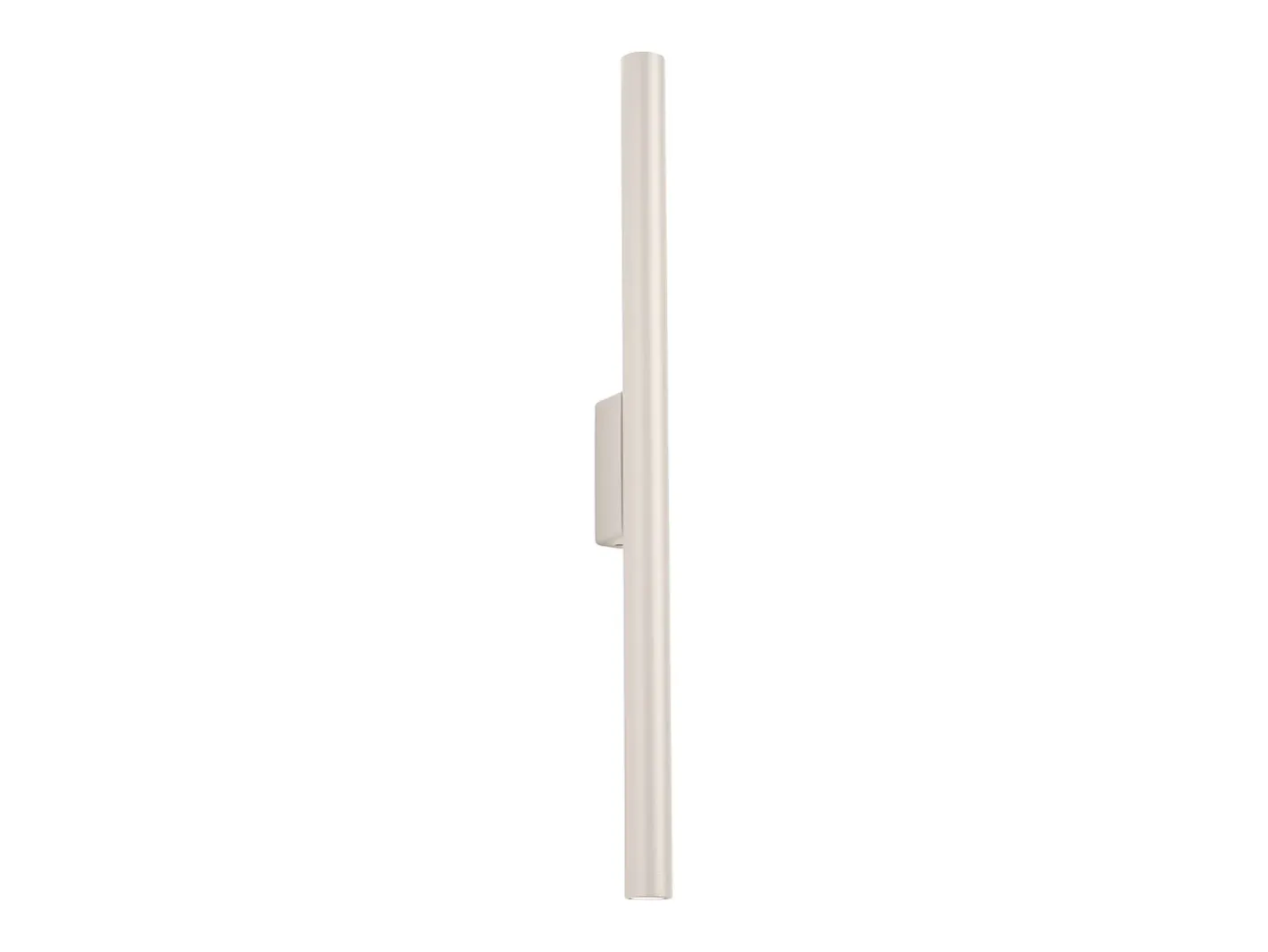 Sollux Lighting Lámpara de pared Brill moderno de acero - 2 fuentes luminosas 4000K - L.2,5 x A.50 cm - Beige Hot