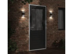 Lámpara de pared de exterior aluminio fundido ES383744 Negro Hot