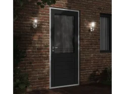 Lámpara de pared de exterior con sensor acero inoxidable ES508278 Plateado Sale