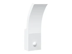 Lámpara de pared de exterior LED con sensor aluminio ES712001 Blanco Sale