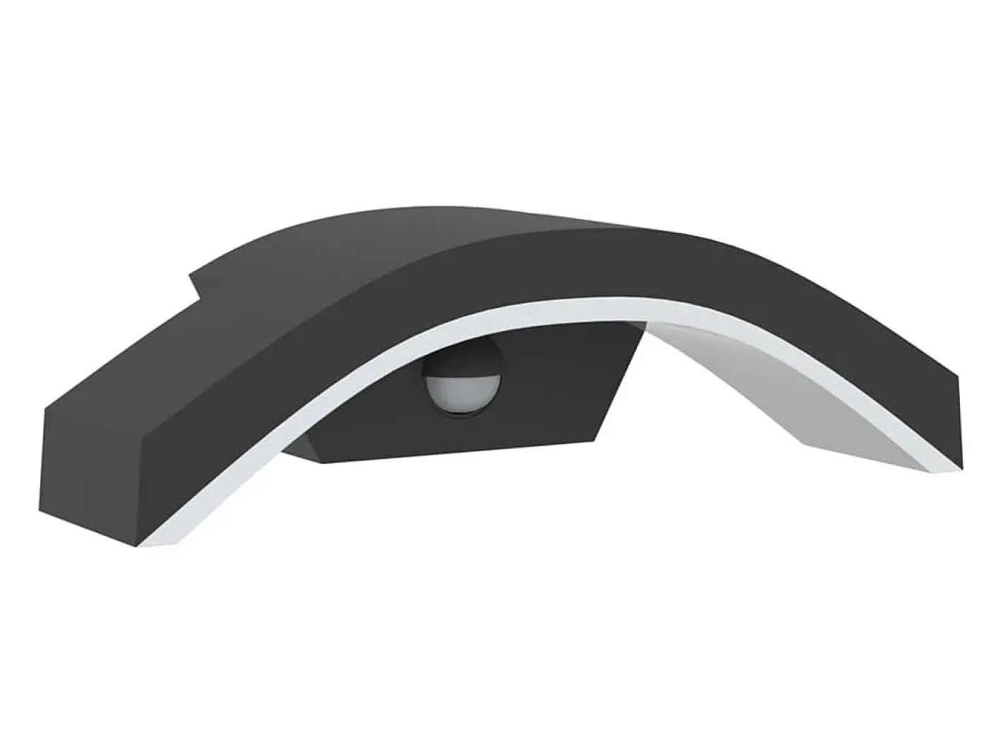 Aplique Para Pared-Lámpara de pared de exterior LED aluminio fundido ES252964 Negro