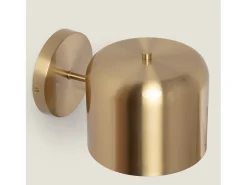 Ledkia Aplique Para Pared-Lámpara de Pared de Metal Bedourie Dorado Multicolor