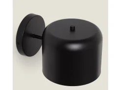 Ledkia Aplique Para Pared-Lámpara de Pared de Metal Bedourie Negro Multicolor