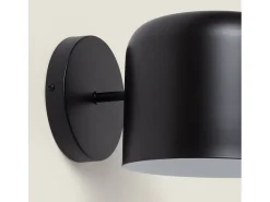 Ledkia Aplique Para Pared-Lámpara de Pared de Metal Bedourie Negro Multicolor