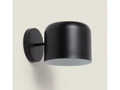 Ledkia Aplique Para Pared-Lámpara de Pared de Metal Bedourie Negro Multicolor