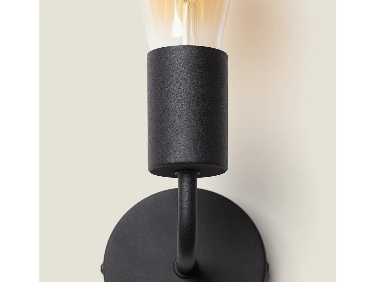 Sale Ledkia Lámpara de Pared de Metal Jayso Negro Multicolor