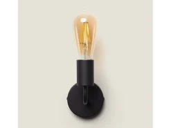 Sale Ledkia Lámpara de Pared de Metal Jayso Negro Multicolor