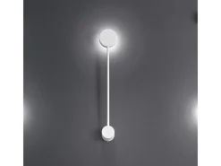 Affralux Aplique Para Pared-Lámpara de pared Eclipsia blanca - 525 x 85 x 64 mm GX53 - Elegante aplique de pared de metal Blanco