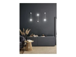 Affralux Aplique Para Pared-Lámpara de pared Eclipsia blanca - 325 x 85 x 64 mm GX53 - Elegante aplique de pared de metal Blanco