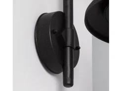 Ledkia Iluminación Exterior-Lámpara de Pared Exterior Berna Negro